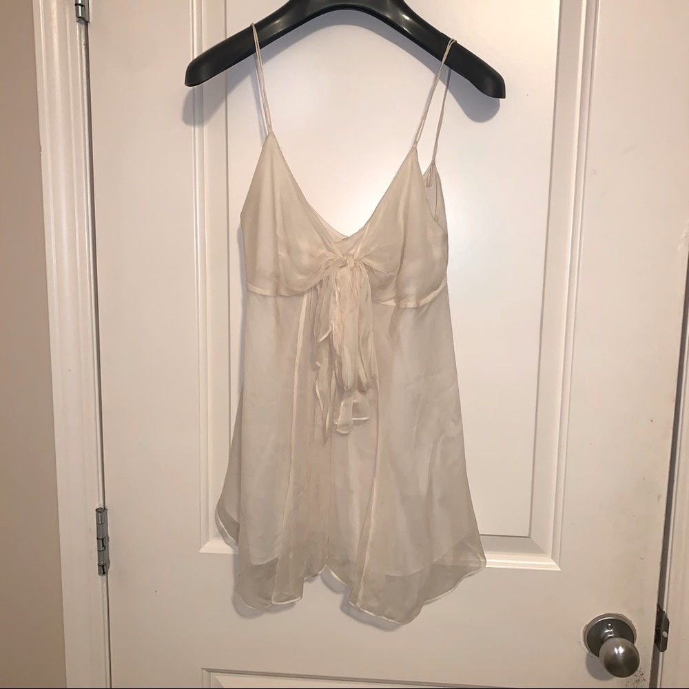 Rebecca Taylor bow front cami